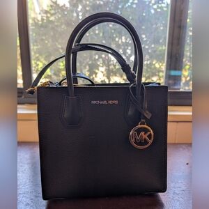 Nwt Small Michael Kors Black Tote Bag